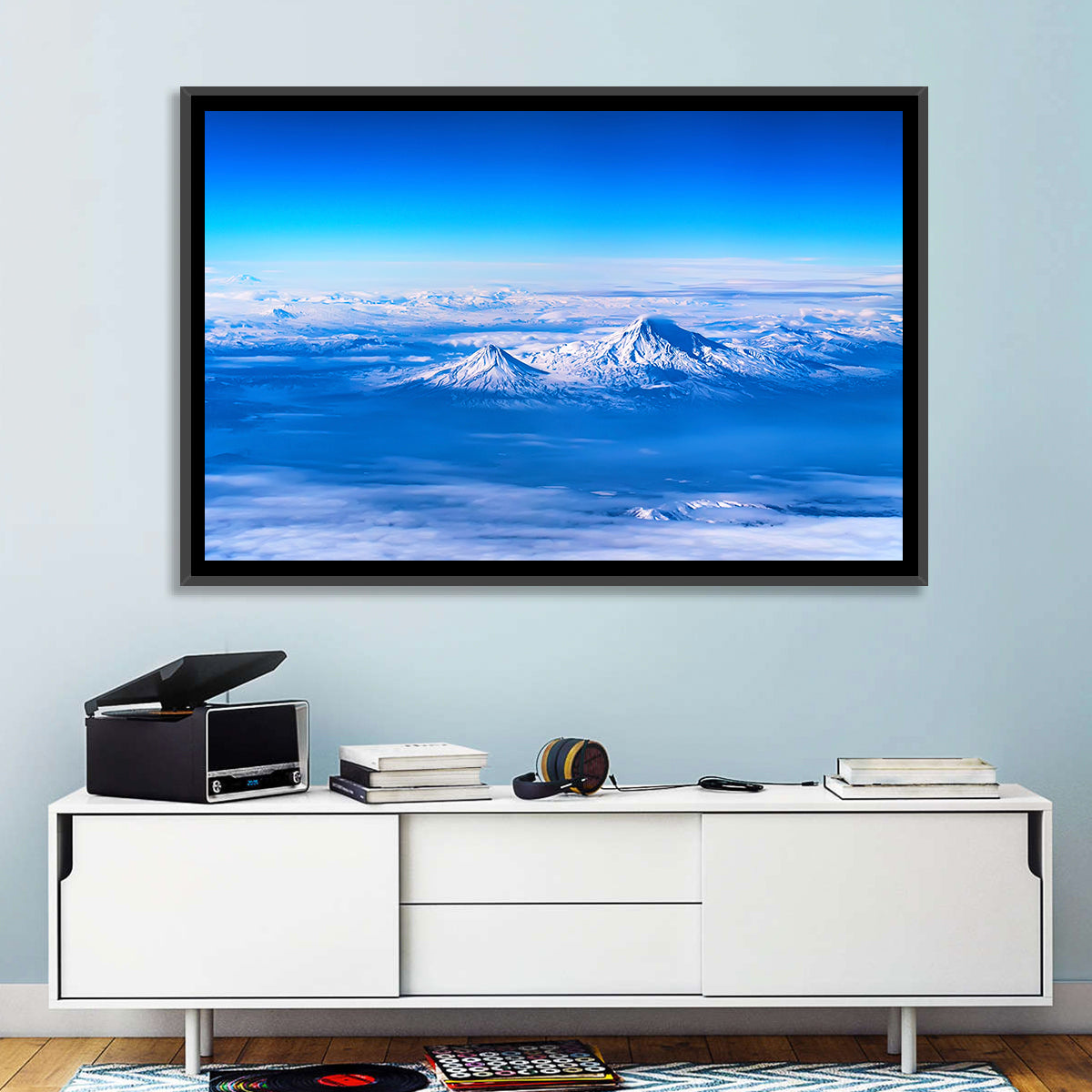 Mount Ararat Above Clouds Wall Art