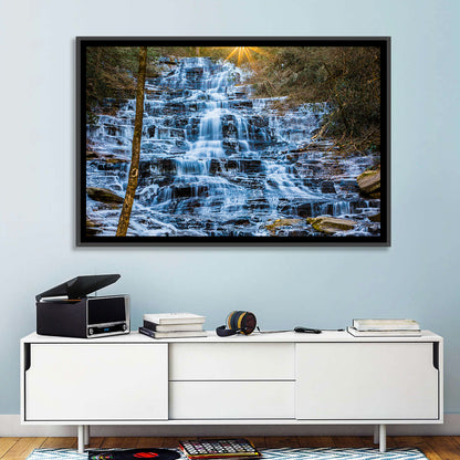 Minnehaha Falls Winter Cascade Wall Art