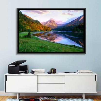 Obersee Reflection, Switzerland Wall Art