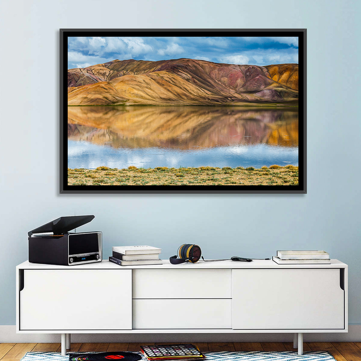 Bulunkul Lake Reflection Wall Art