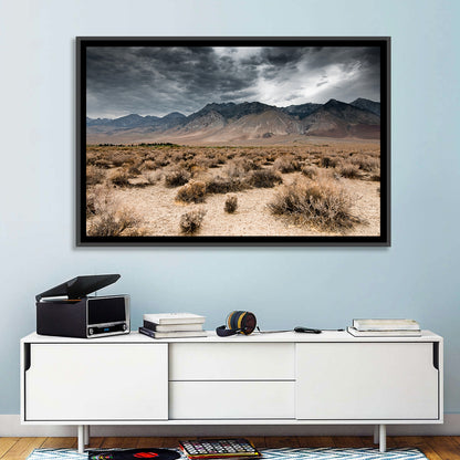 Storm Over Death Valley Wall Art