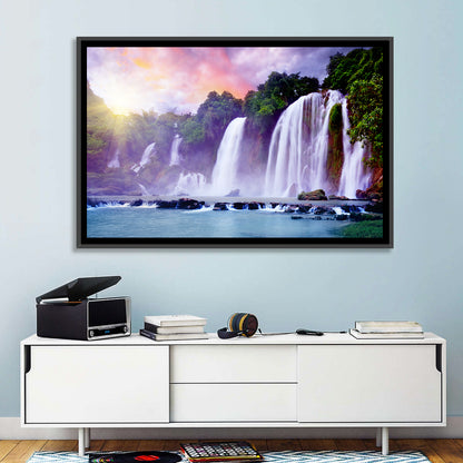 Ban Gioc Banyue Waterfall Wall Art