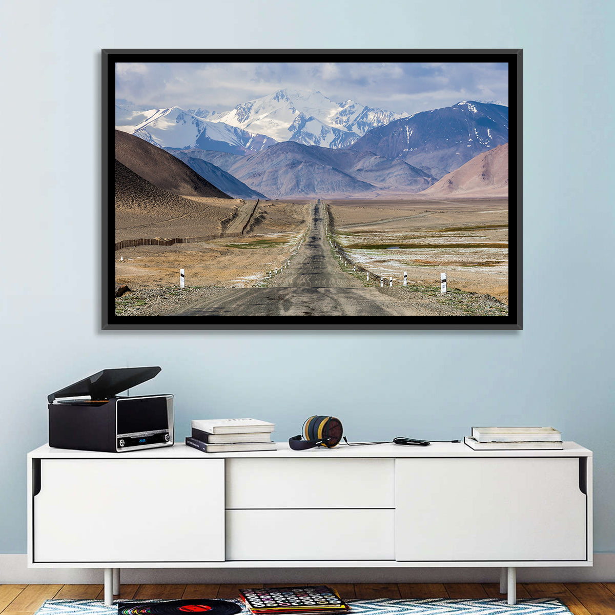 Pamir Mountain Road Wall Art