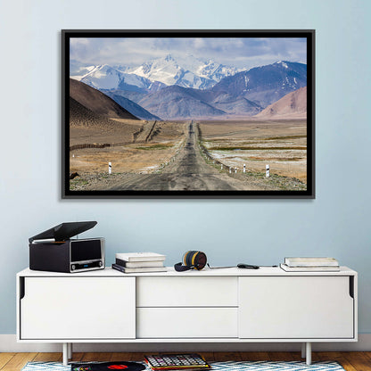 Pamir Mountain Road Wall Art