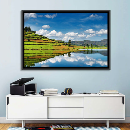 Bunyonyi Lake Reflection Wall Art