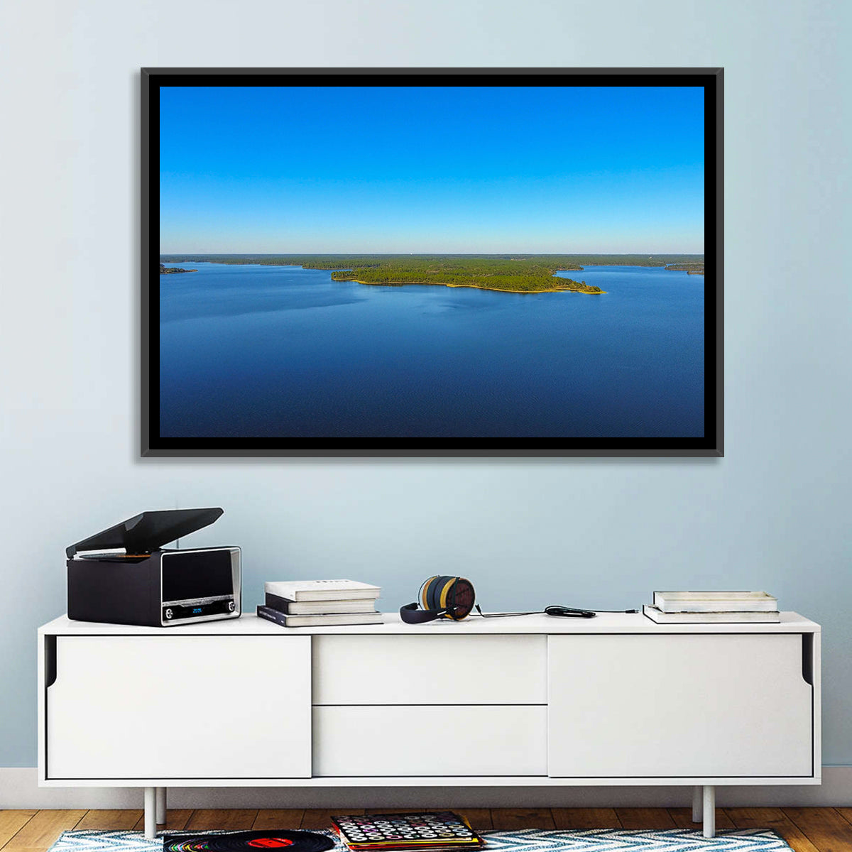 Big Creek Lake Peninsula Wall Art