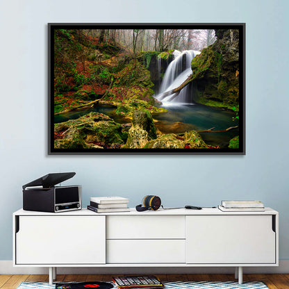 Cheile Nerei Park Waterfall Wall Art