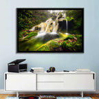 Cheile Nerei Mossy Waterfall Wall Art