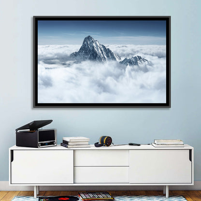 Peaks Above Clouds Wall Art
