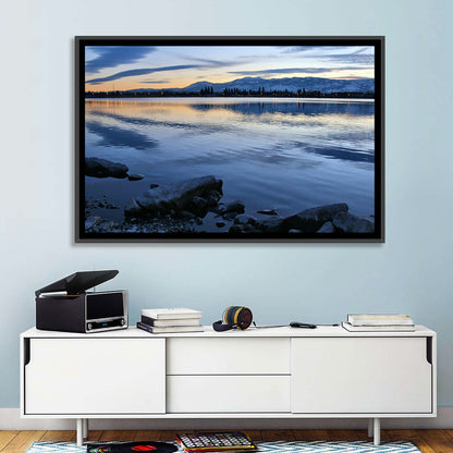 Sparks Marina Twilight Reflection Wall Art