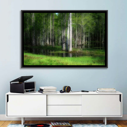 Lush Cypress Swamp Wall Art