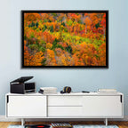 Vermont Autumn Mountain Forest Wall Art