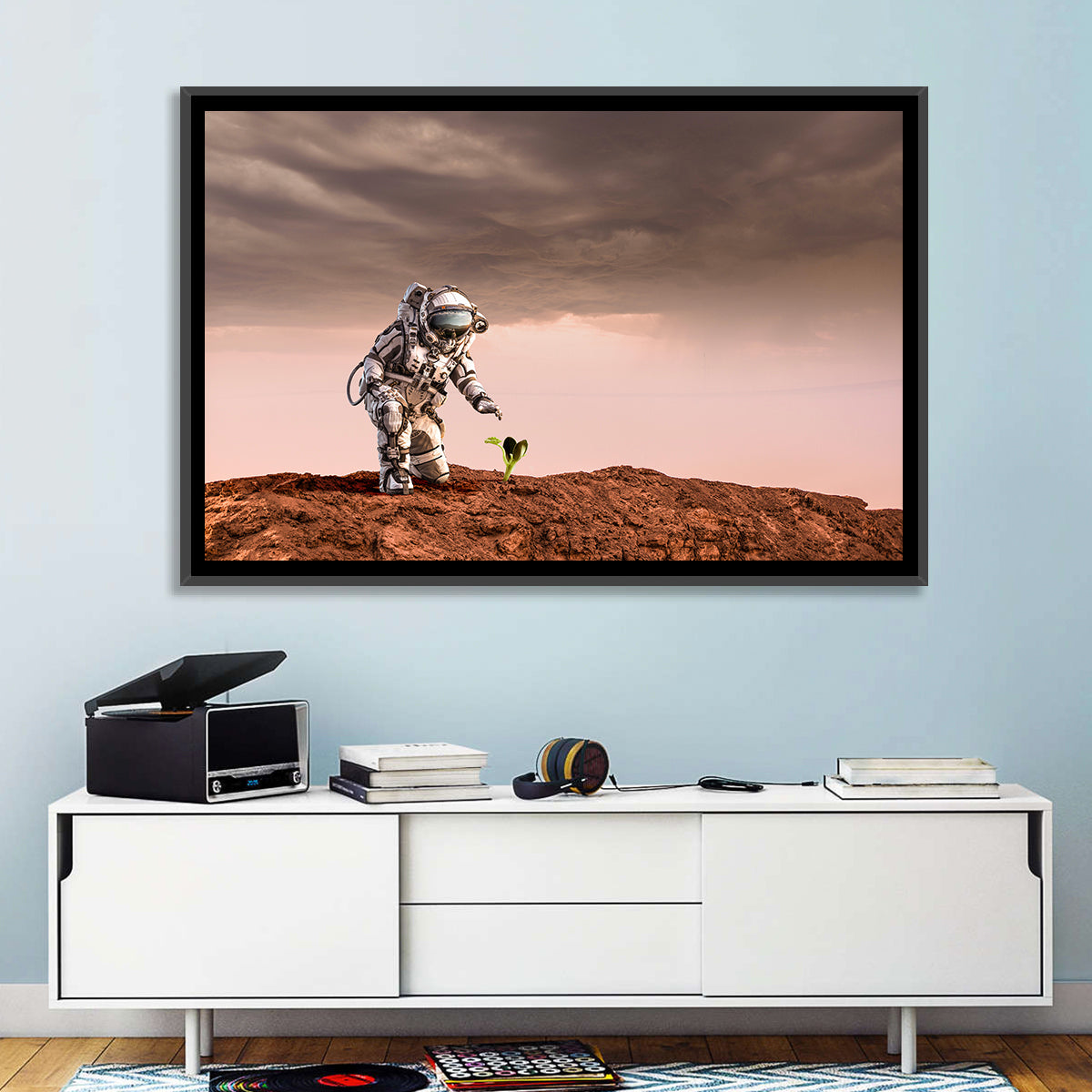 Martian Seedling Concept Wall Art