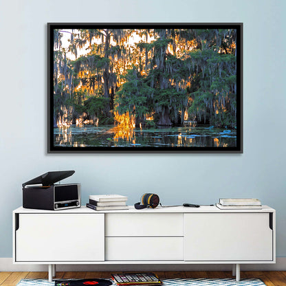 Lake Martin Cypress Reflection Wall Art