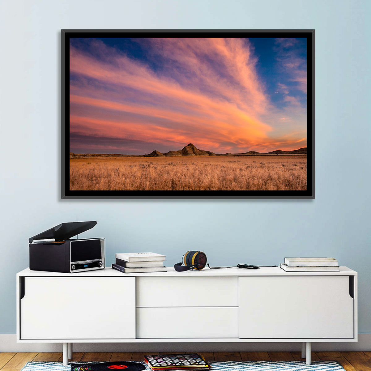 Toadstool State Park Sunset Wall Art