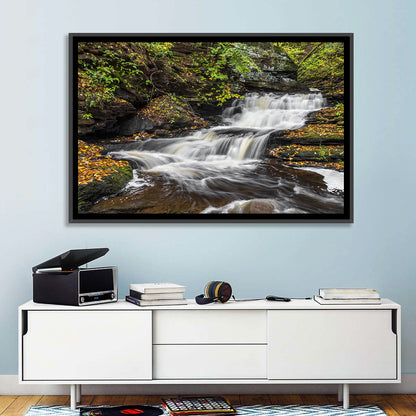 Cascading Waterfall Wall Art