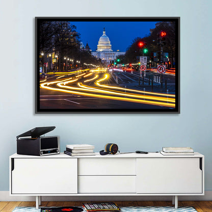 Pennsylvania Avenue at Dusk Wall Art