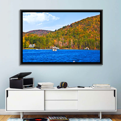 Lake Burton Autumn View Wall Art