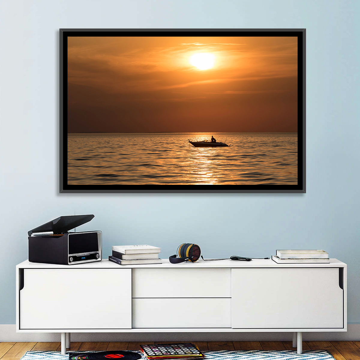 Mille Lacs Lake Sunset Wall Art