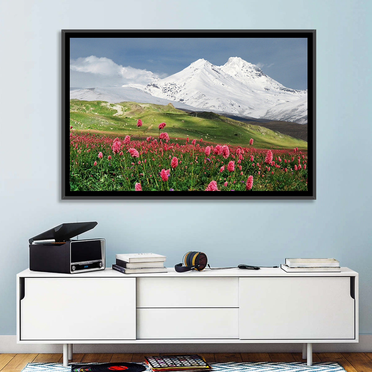 Caucasus Spring Wildflower Meadow Wall Art