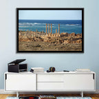 Leptis Magna Coastal Ruins Wall Art