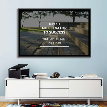 Elevator to Success Wall Art