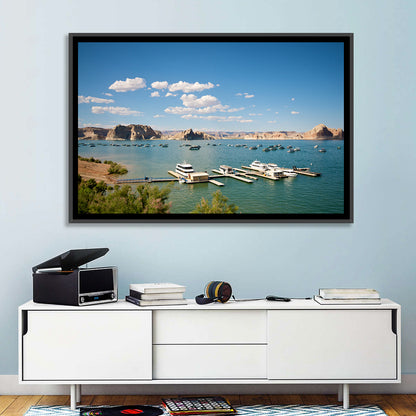 Lake Powell Marina, Page Arizona Wall Art