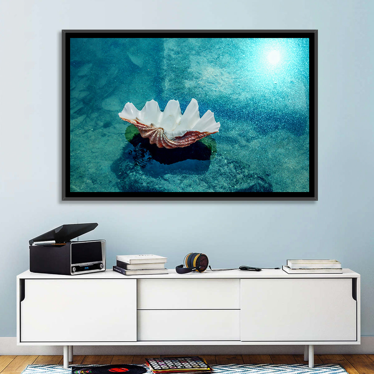 Giant Clam Shell Wall Art