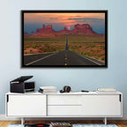 Tribal Park Monument Valley Sunset Wall Art