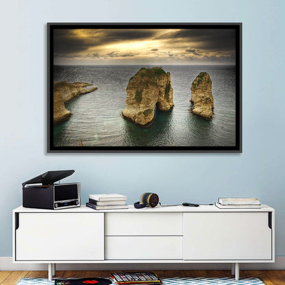 Pigeon Rocks, Raouché Wall Art