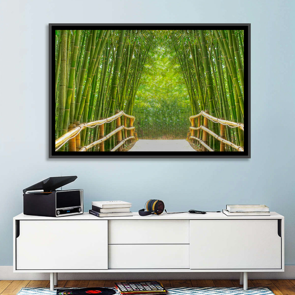 Bamboo Alley Wall Art