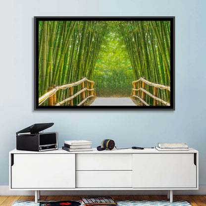 Bamboo Alley Wall Art