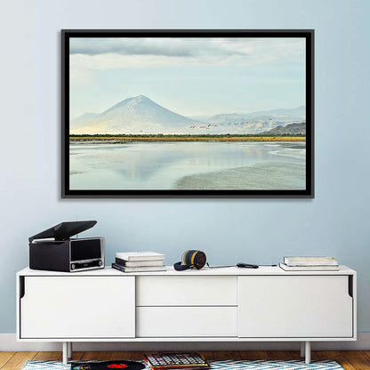 Lake Natron Reflection Wall Art