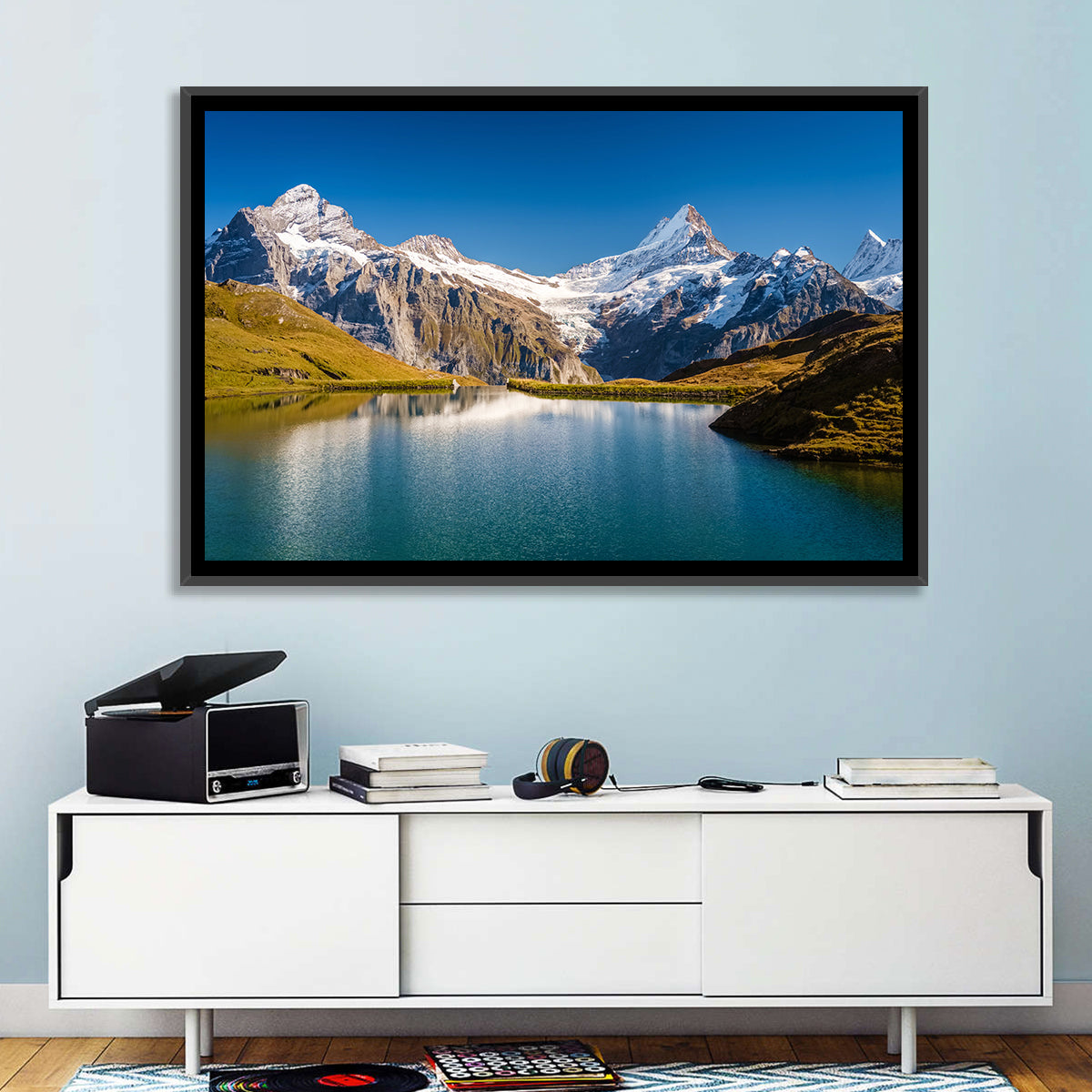 Bachalpsee Mountain Reflection Wall Art