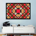 Connected Blocks Wall Art