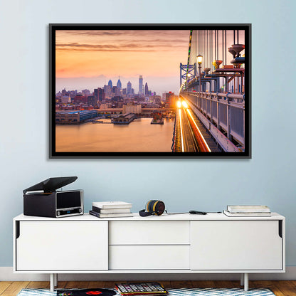 Benjamin Franklin Bridge, Philadelphia Wall Art