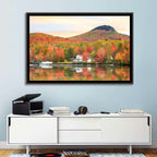 Groton Lakehouse Reflection Wall Art