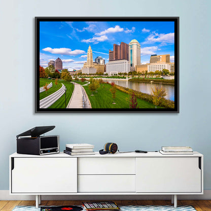 Columbus Skyline Wall Art