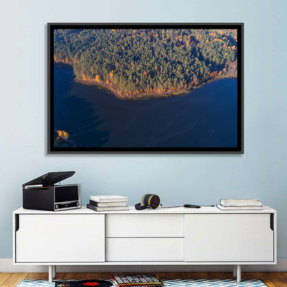Lake Dolysets Aerial View Wall Art