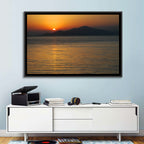 Lake Sevan Sunset Reflection Wall Art