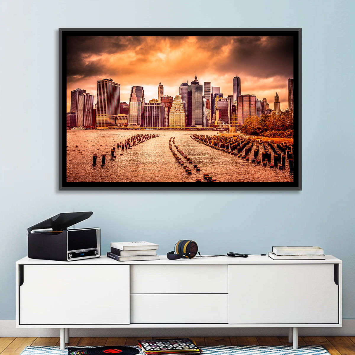Lower Manhattan Financial District Wall Art