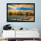 Skaneateles Lake Pier Wall Art