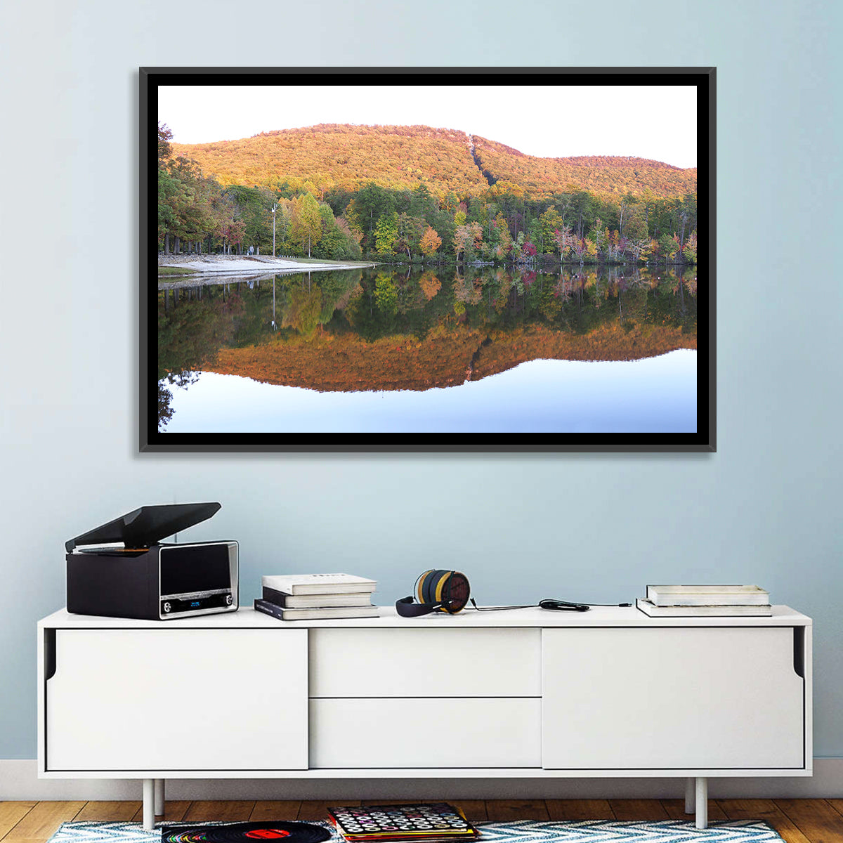Cheaha State Park Lake Reflection Wall Art