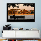 Colonial Lake, Charleston Wall Art