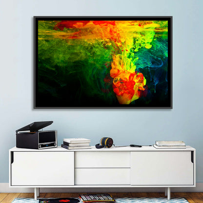 Watercolor Splash Abstract Wall Art