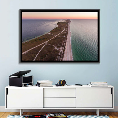 Byriuchyi Island Coastline Wall Art