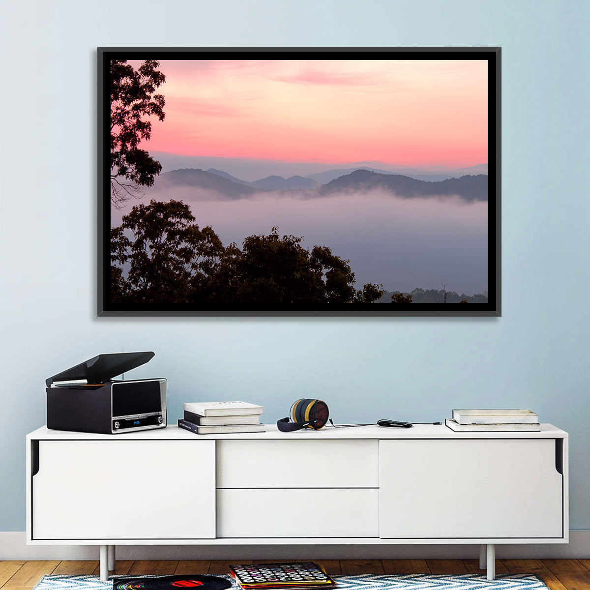 Smogy Foothills Dawn Wall Art