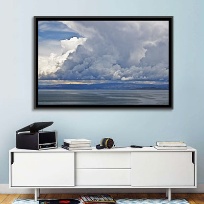 Lake Titicaca Moody Cloudscape Wall Art