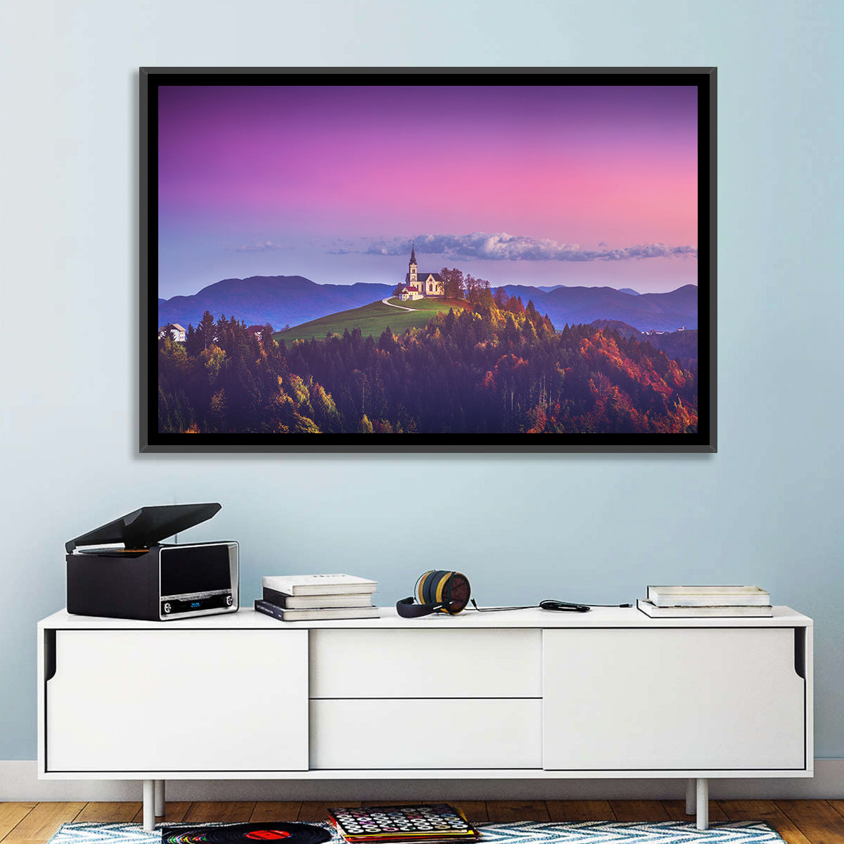 Saint Leonard Hilltop Church Wall Art