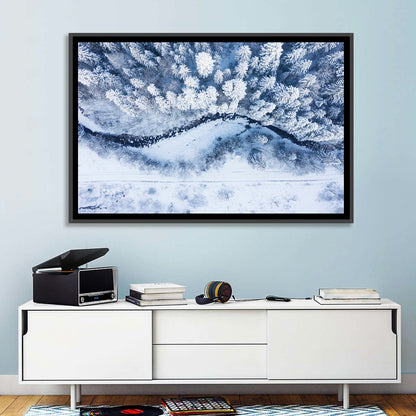 Winding Snowy River Wall Art